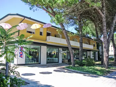 Villa Lisa 6 – Appartement 4 pers. avec terrase, 500m plage