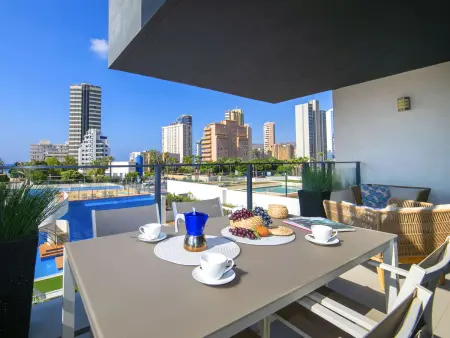 Arenal Beach – Apt 94 m² terrasse vue mer à Calpe : photo 2