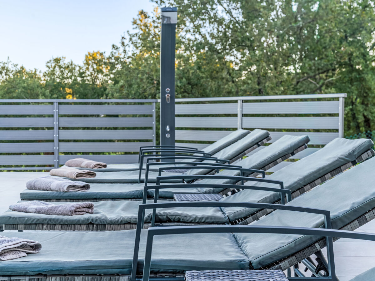 Villa Dominika à Motovun : 8 pers, piscine, vue montagnes - Photo 7