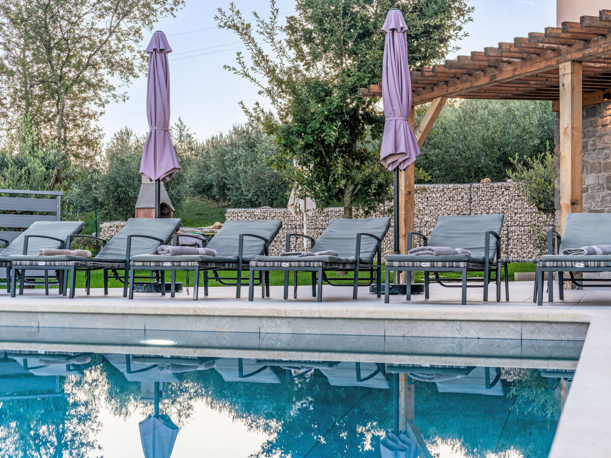 Villa Dominika à Motovun : 8 pers, piscine, vue montagnes - Photo 21