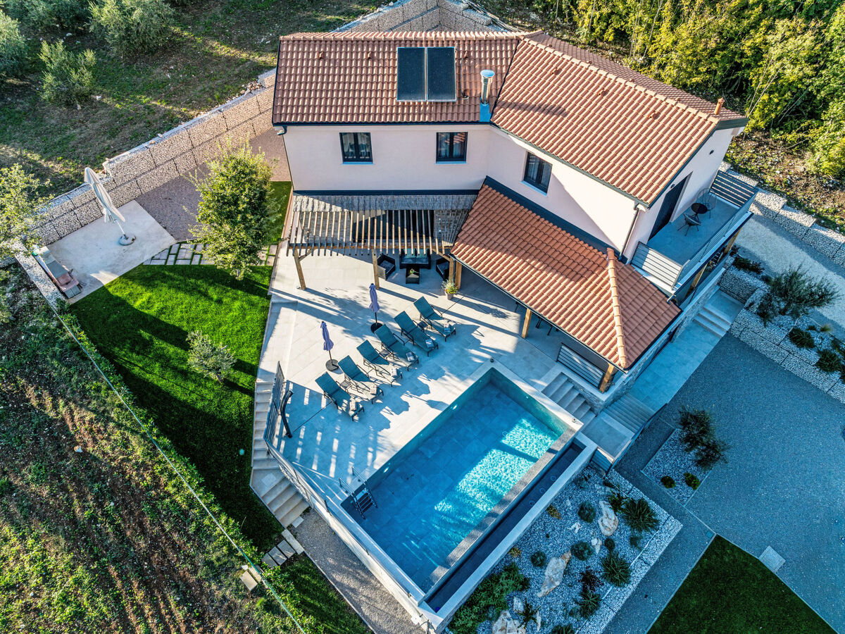 Villa Dominika à Motovun : 8 pers, piscine, vue montagnes - Photo 25