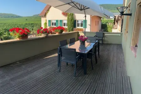 Gîte Pfaffenheim : 6 pers., piscine, sauna et salle de jeux : photo 7