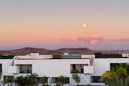 Maison 4 pers. à Villaverde : terrasse vue Lanzarote : photo 37