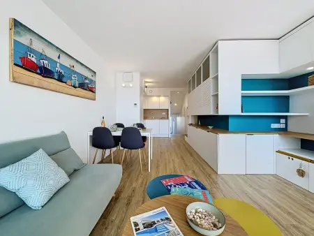 Appartement Ulysse Port de Plage, 50 m de la mer : photo 11