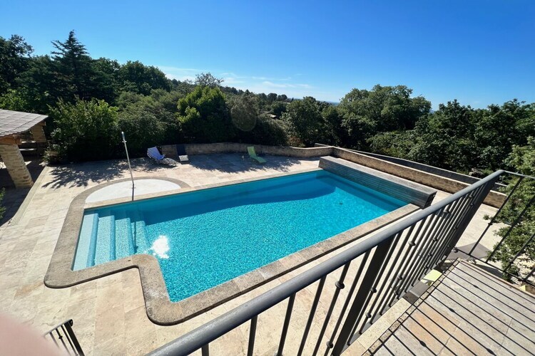 Maison 8 pers. vue Pont du Gard, piscine à Castillon - Photo 5