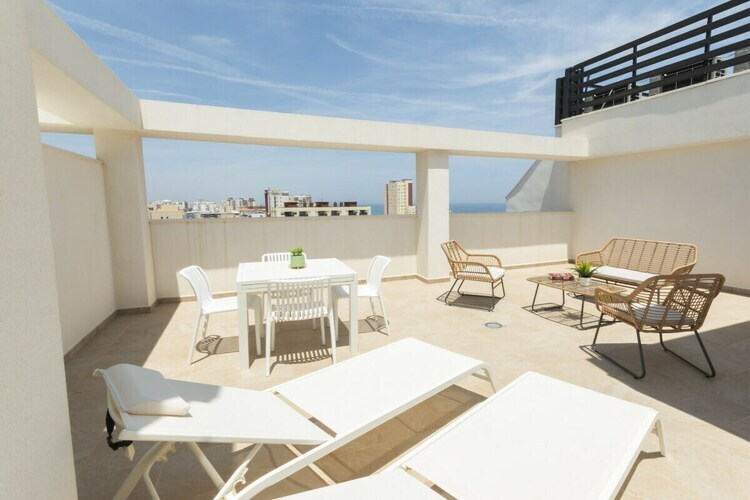 Penthouse avec terrasse sur toit à Playa de Gandía - Photo 28