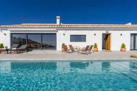Location maison à Cómpeta (Málaga), Finca avec 4 chambres