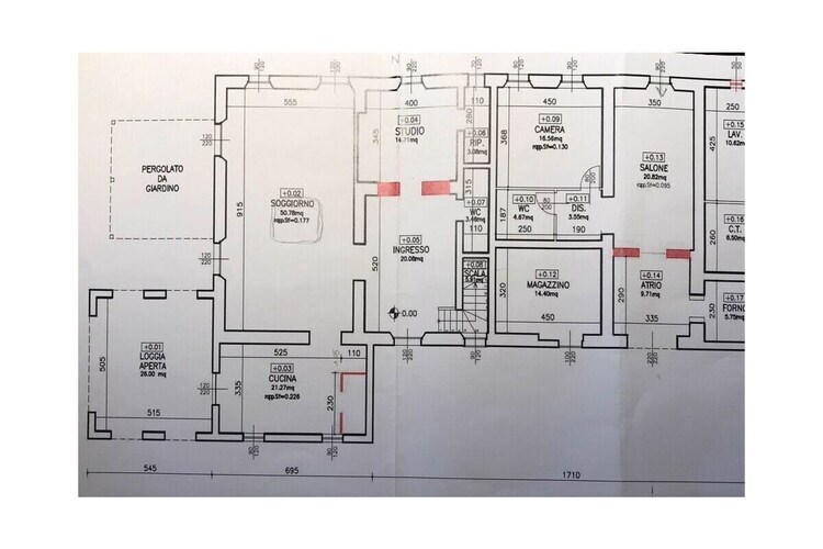 Maison 7 chambres San Costanzo, divisible en 3 logements - Photo 41