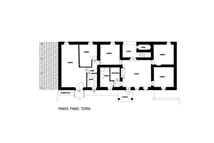 Casa Fantone, villa 5 chambres avec piscine à Poppi - Photo 39