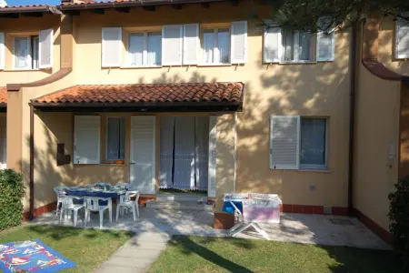 Location chalet à Lido di Pomposa, À 100 m de la plage, tout compris