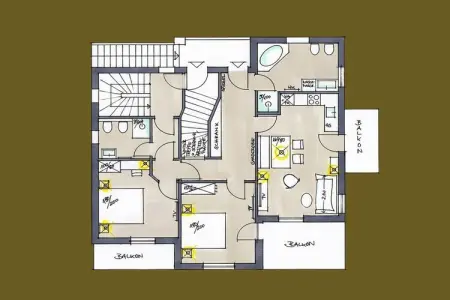 Maison écoénergétique 76 m² au Gadertal : photo 20