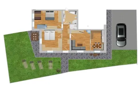 Maison 6 pers., jardin privatif à 300 m du centre : photo 26
