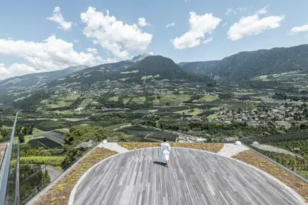 Maison de vacances Dorf Tirol, balcon 12 m² : photo 9