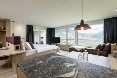 Maison de vacances Dorf Tirol, balcon 12 m² : photo 10