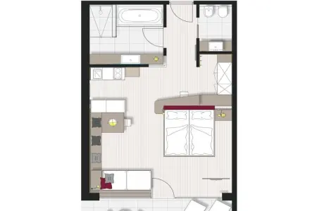 Maison de vacances Dorf Tirol, balcon 12 m² : photo 26