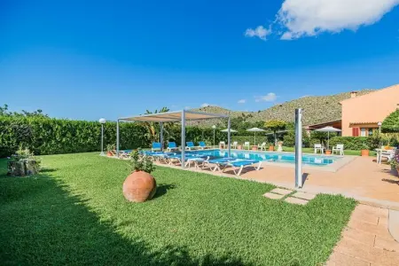Villa La Rosaleda à Pollensa : 12 pers, piscine privée : photo 17