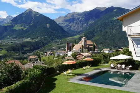 Appartement Gala à Schenna, balcon panoramique : photo 4