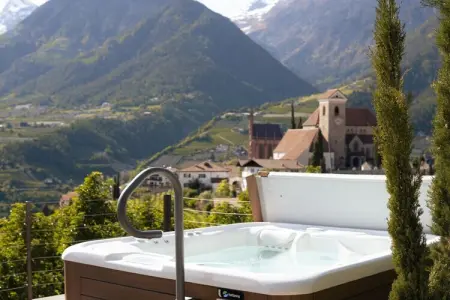 Appartement Gala à Schenna, balcon panoramique : photo 12