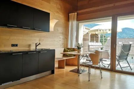 Appartement Gala à Schenna, balcon panoramique : photo 18