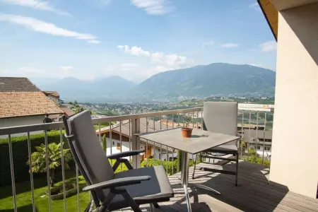 Appartement Gala à Schenna, balcon panoramique : photo 19