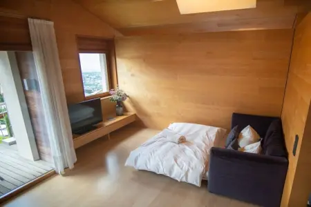 Appartement Gala à Schenna, balcon panoramique : photo 26