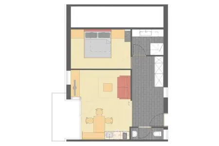 Appartement Gala à Schenna, balcon panoramique : photo 36