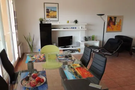 Appartement 4 pers. Cannes avec piscine et vue Alpes : photo 8