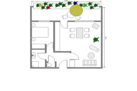 Appartement 4 pers. Cannes avec piscine et vue Alpes : photo 23