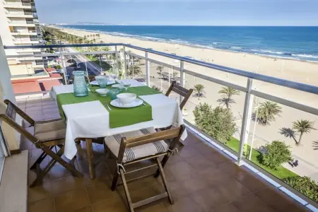 Maison 4 pers. vue mer à 5m de la plage, Gandía