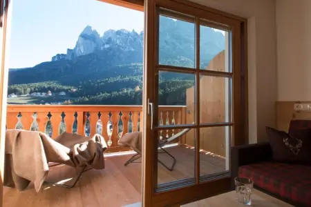 Maison écologique aux Dolomites, vue Schlern : photo 7