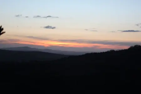 Maison Centro Storico Seggiano, terrasse vue Orcia : photo 1
