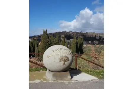 Maison Centro Storico Seggiano, terrasse vue Orcia : photo 2
