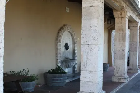 Maison Centro Storico Seggiano, terrasse vue Orcia : photo 11