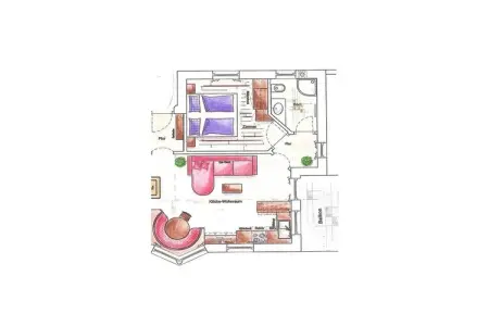 Appartement Saint-Hippolyte à Tisens, 1 chambre : photo 15