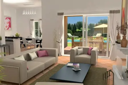 Villa 8 personnes avec piscine à Cavalaire-sur-Mer : photo 4