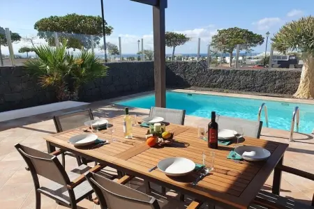 Villa KiemAnin vue mer 360° à Playa Blanca : photo 2