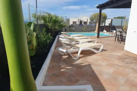 Villa KiemAnin vue mer 360° à Playa Blanca : photo 6