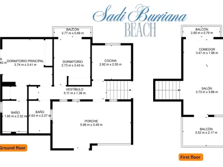 Ibn Sadi Burriana Beach, apt 150m plage : photo 39