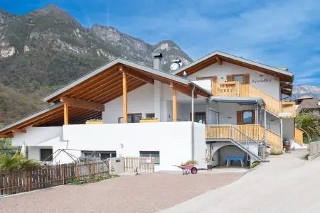 Maison vacances Kaltern, terrasse vue vignobles : photo 5