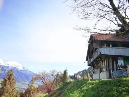 Location appartement à Frutigen, Weidhütte Wegscheide Hütte, Dusche, WC, 4 oder mehr Schlafräume Wohnung 2. Stock