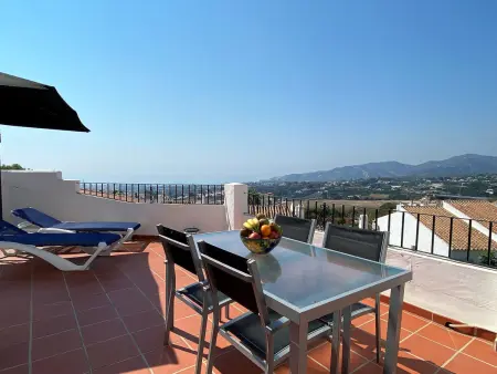 Apt 2 ch, terrasse 40m² vue mer à Nerja : photo 4