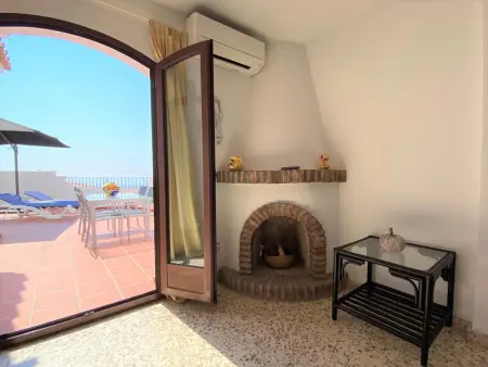 Apt 2 ch, terrasse 40m² vue mer à Nerja : photo 9