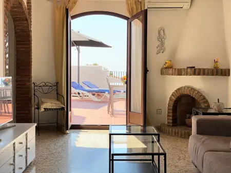 Apt 2 ch, terrasse 40m² vue mer à Nerja : photo 11