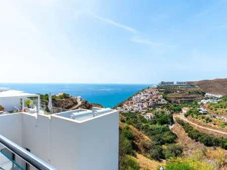 Apt Balcon del Mar, vue mer à Nerja, 2 ch., terrasse : photo 4