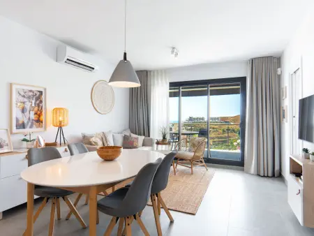 Apt Balcon del Mar, vue mer à Nerja, 2 ch., terrasse : photo 6