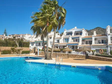 Studio Casa Sofia à Nerja, vue mer et piscine : photo 21