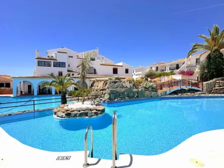 Studio Casa Sofia à Nerja, vue mer et piscine : photo 24