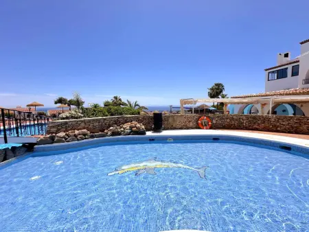 Studio Casa Sofia à Nerja, vue mer et piscine : photo 25