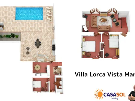 Villa Lorca Vista Mar – piscine et terrasse 200 m², Nerja : photo 46