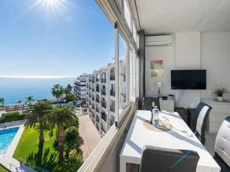Studio 45 m² avec vue mer et piscine à Nerja : photo 1